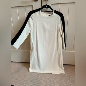 Brand new black and white dress